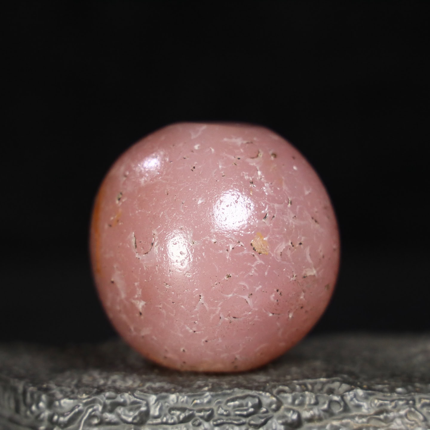 Chinese Natural Jade Carved ball