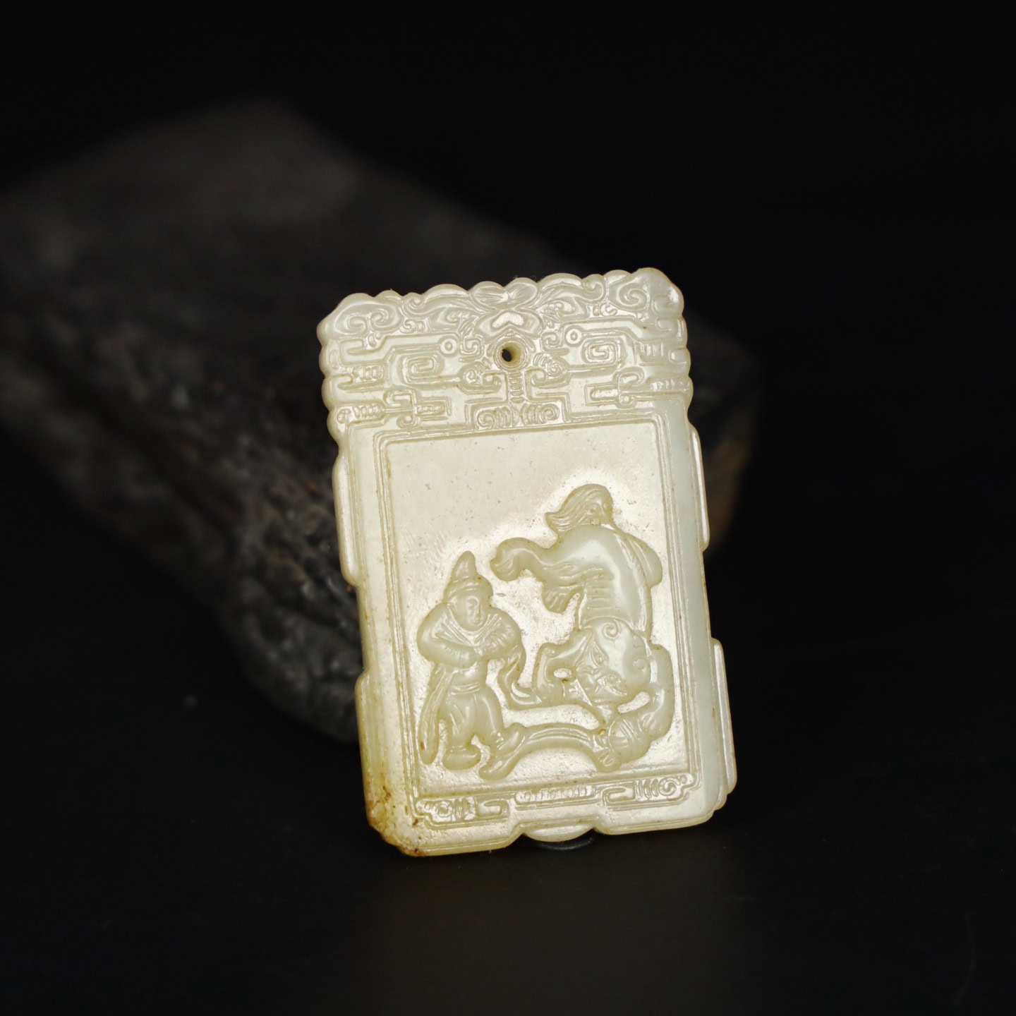 Chinese Natural Jade Carved brand