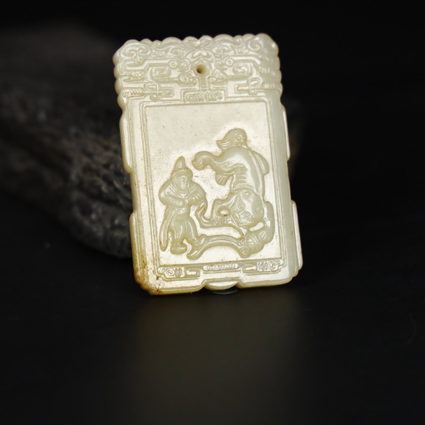 Chinese Natural Jade Carved brand