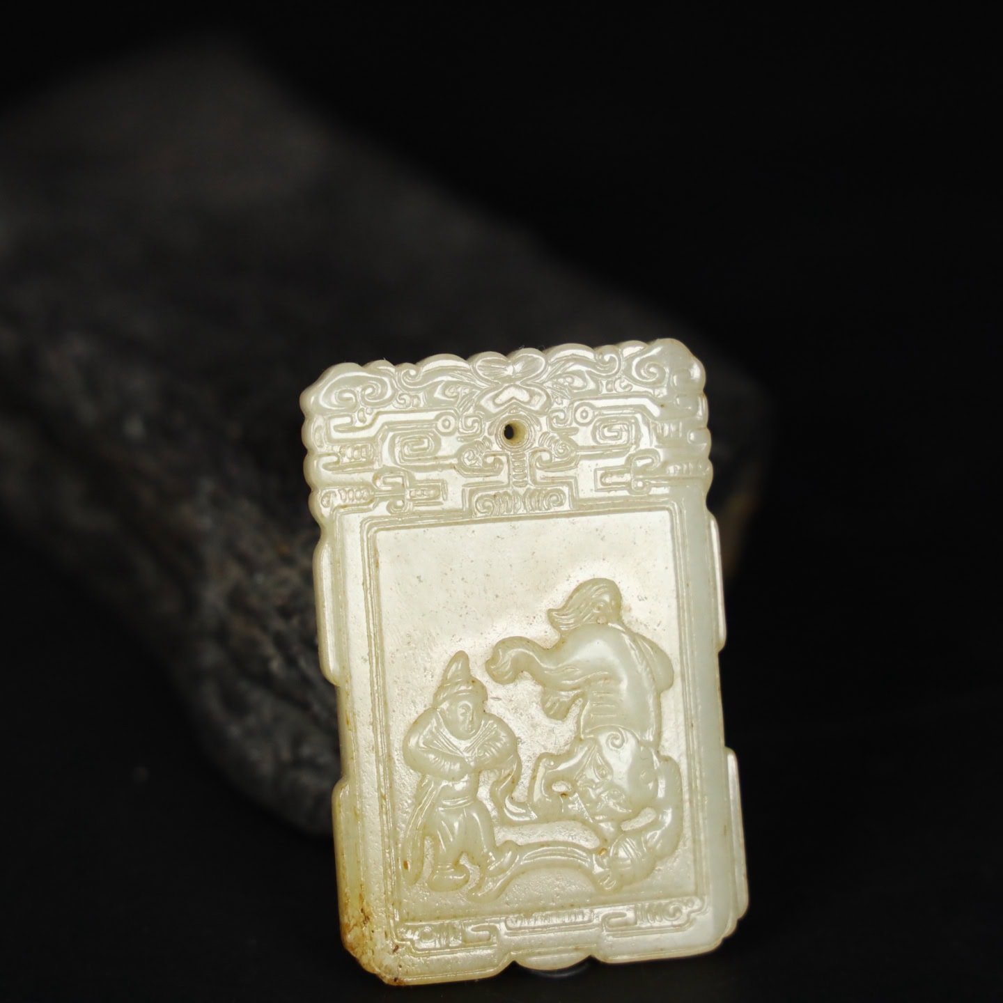 Chinese Natural Jade Carved brand