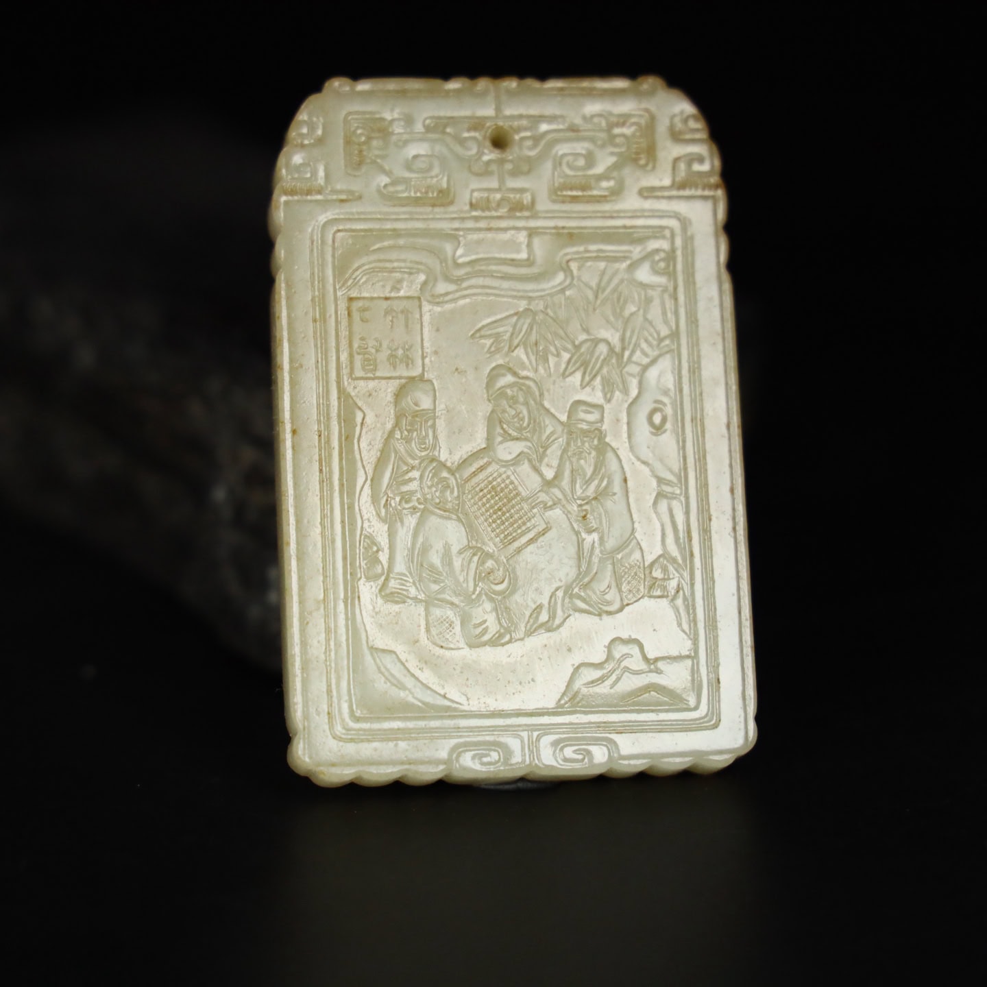 Chinese Natural Jade Carved brand