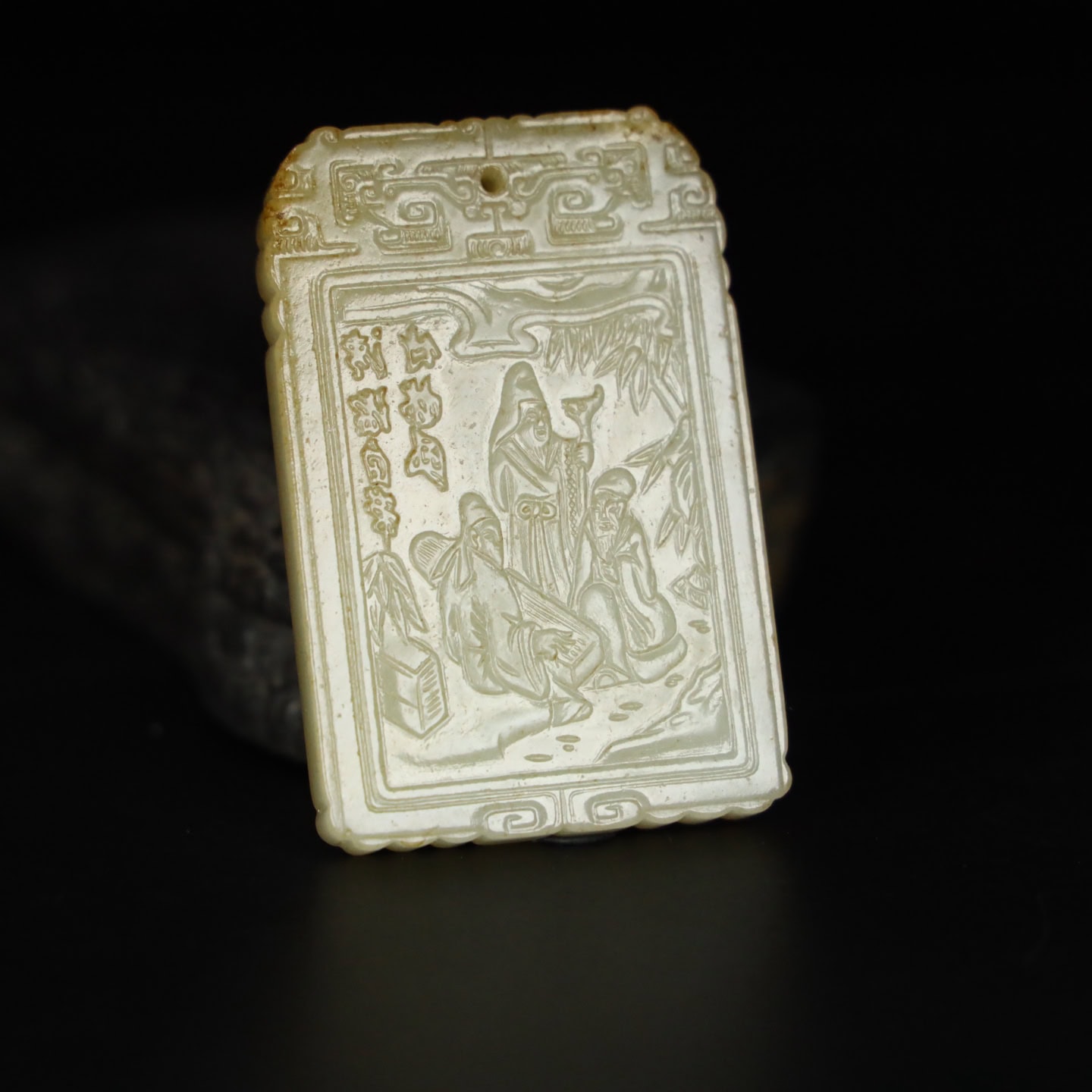Chinese Natural Jade Carved brand