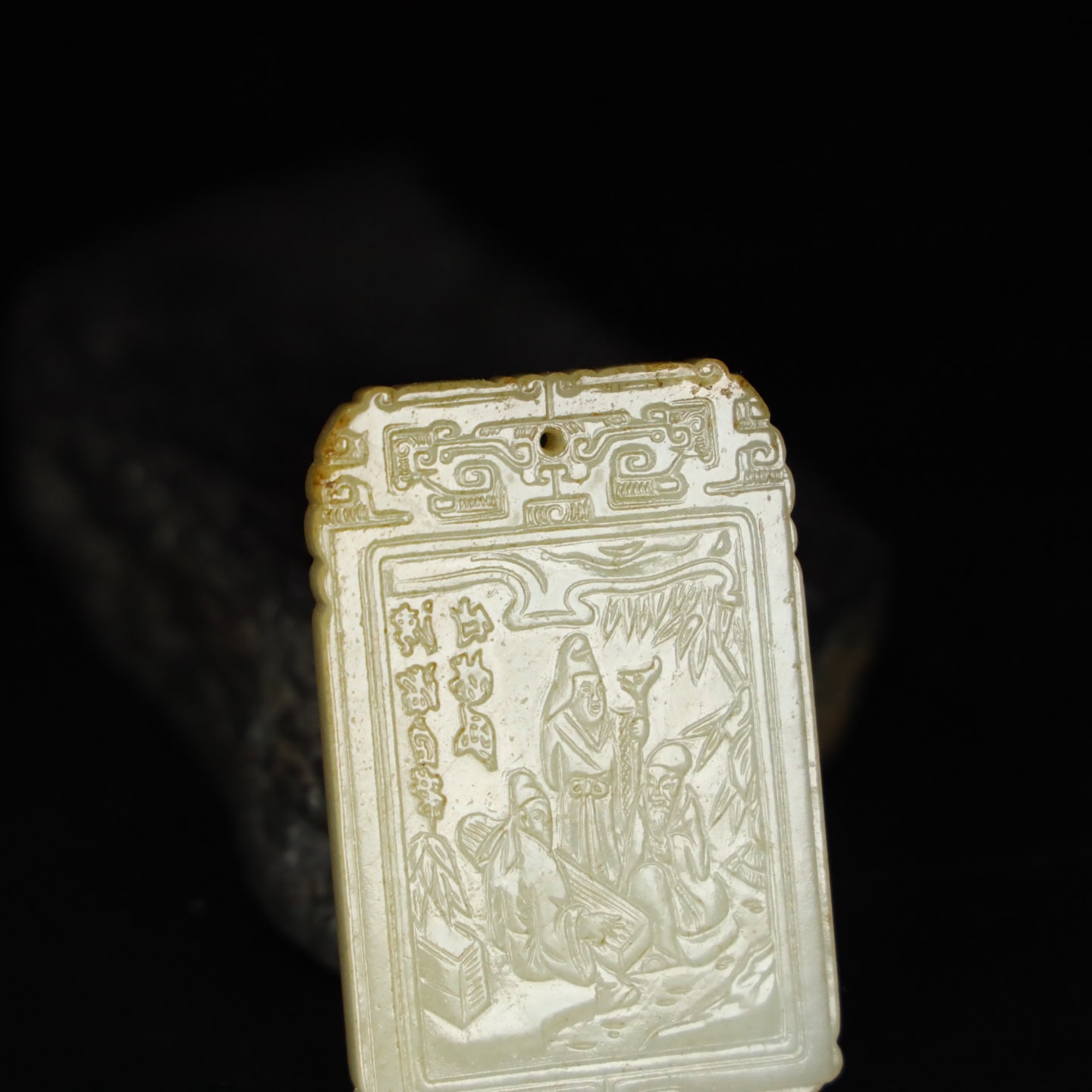 Chinese Natural Jade Carved brand