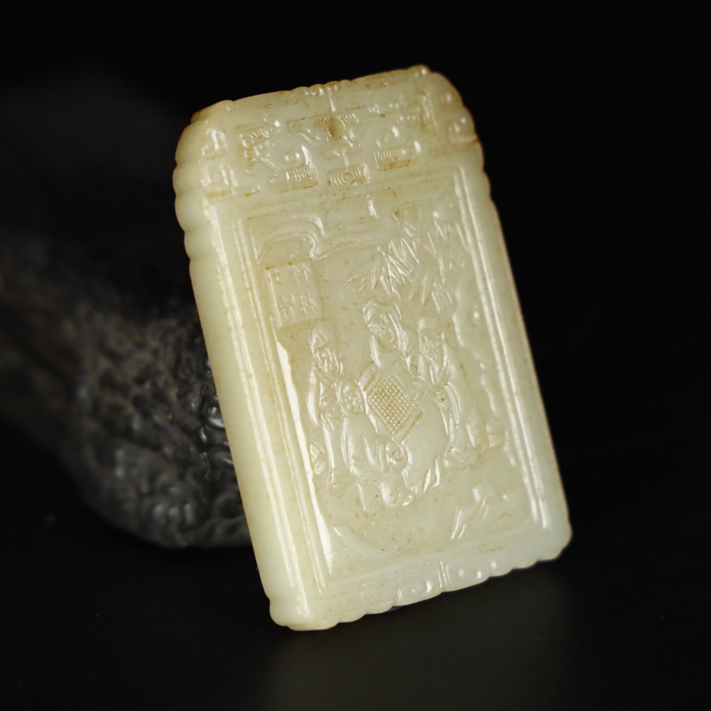 Chinese Natural Jade Carved brand
