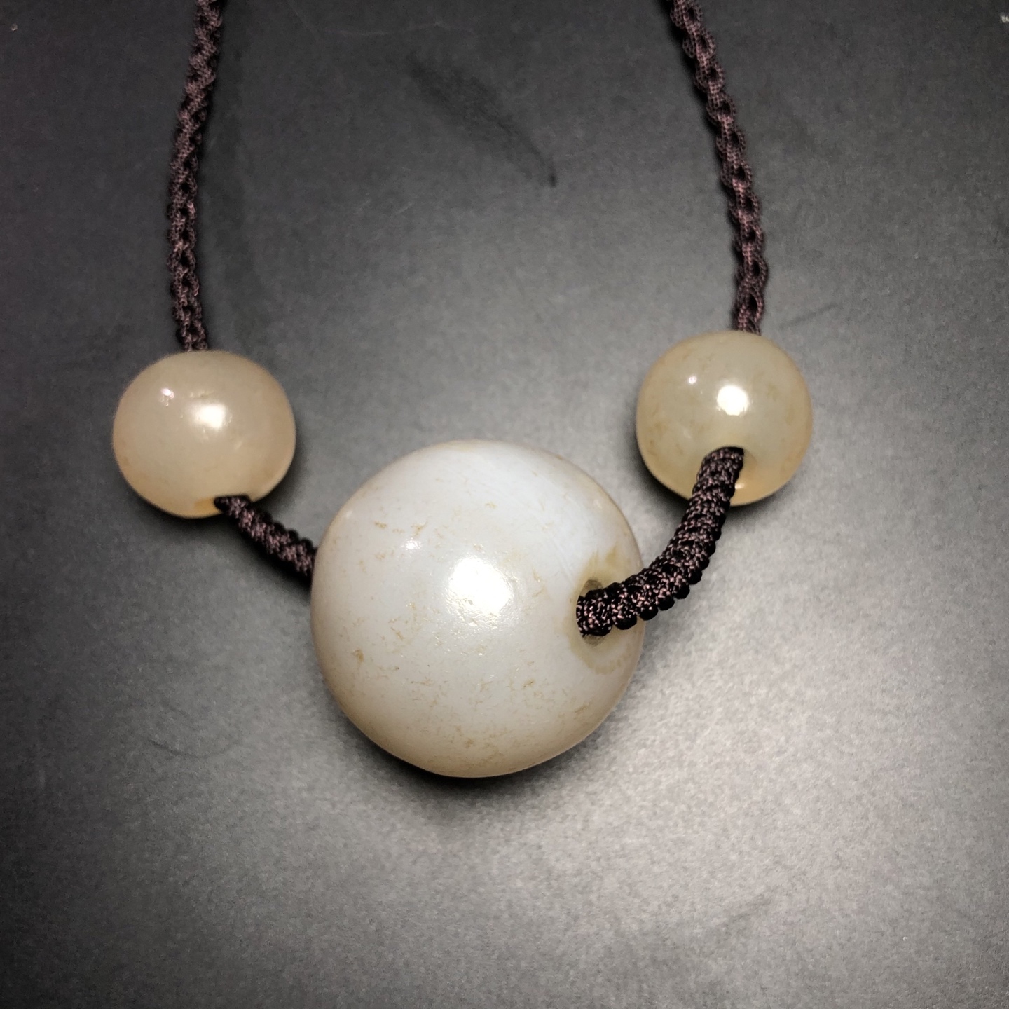 Chinese Natural Jade Carved Pendant
