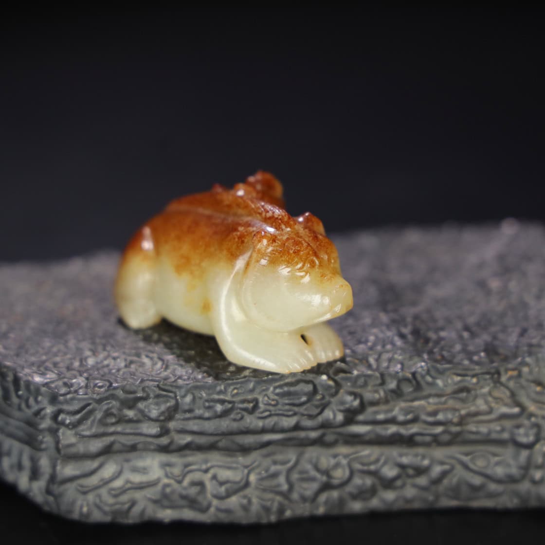 Chinese Natural Jade Carved beasts
