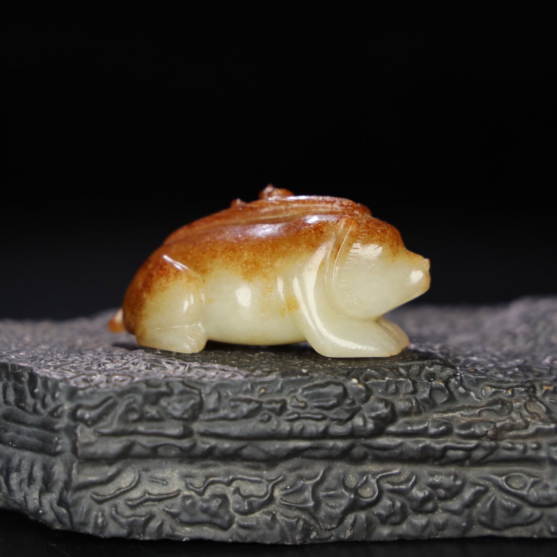 Chinese Natural Jade Carved beasts