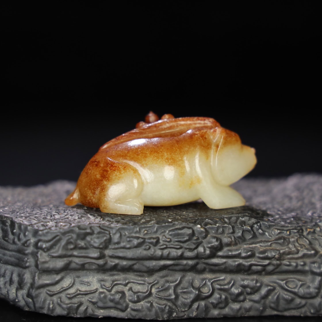Chinese Natural Jade Carved beasts