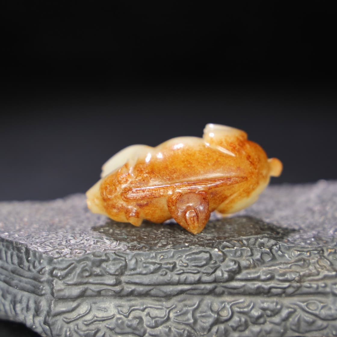 Chinese Natural Jade Carved beasts