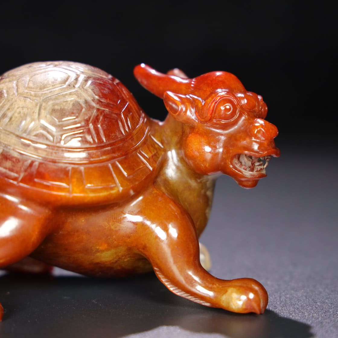 Chinese Natural Jade Carved animal ornaments