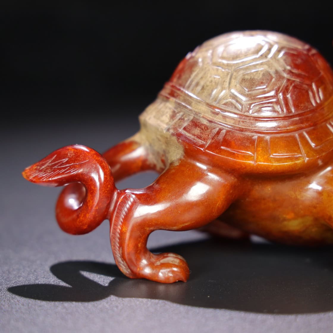 Chinese Natural Jade Carved animal ornaments