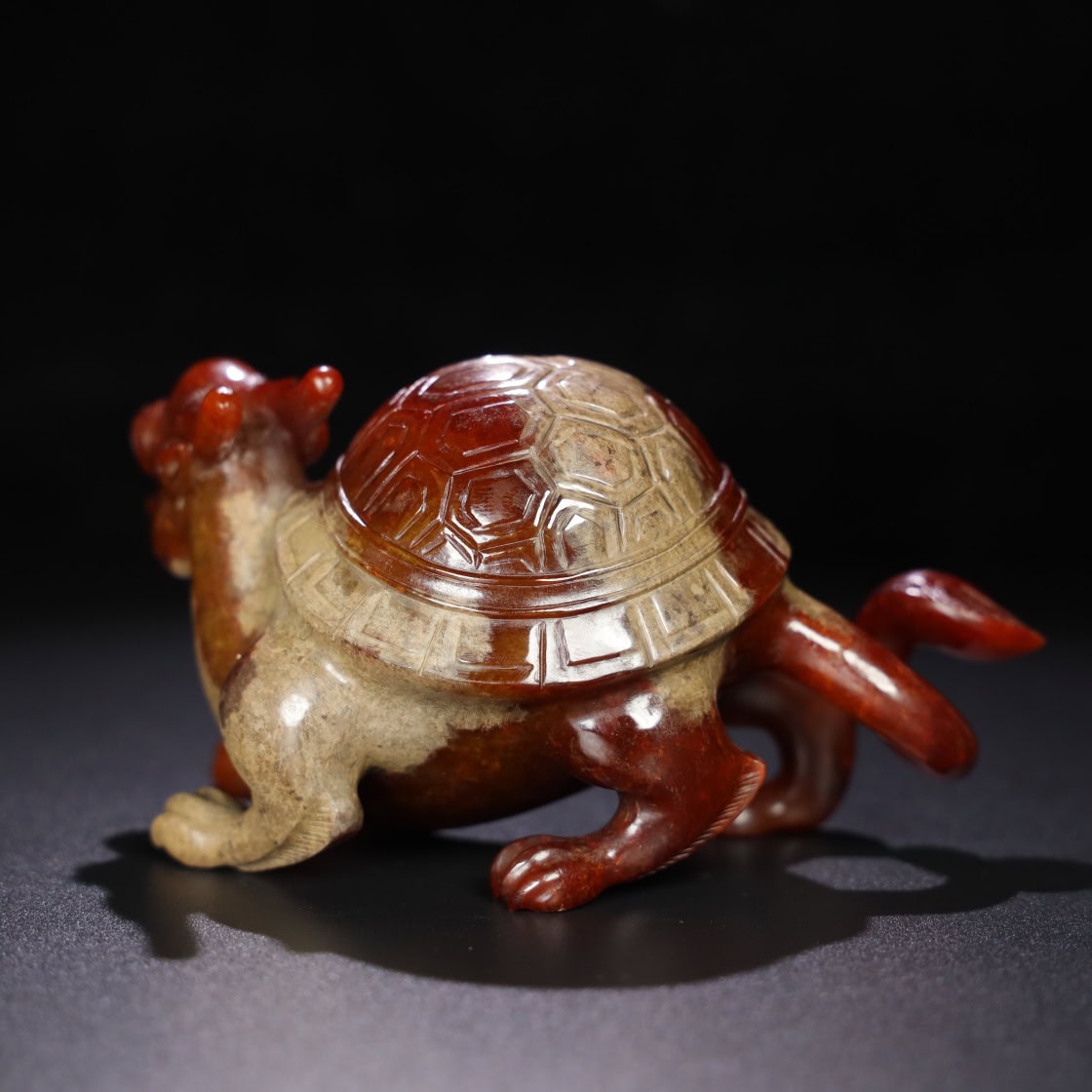 Chinese Natural Jade Carved animal ornaments
