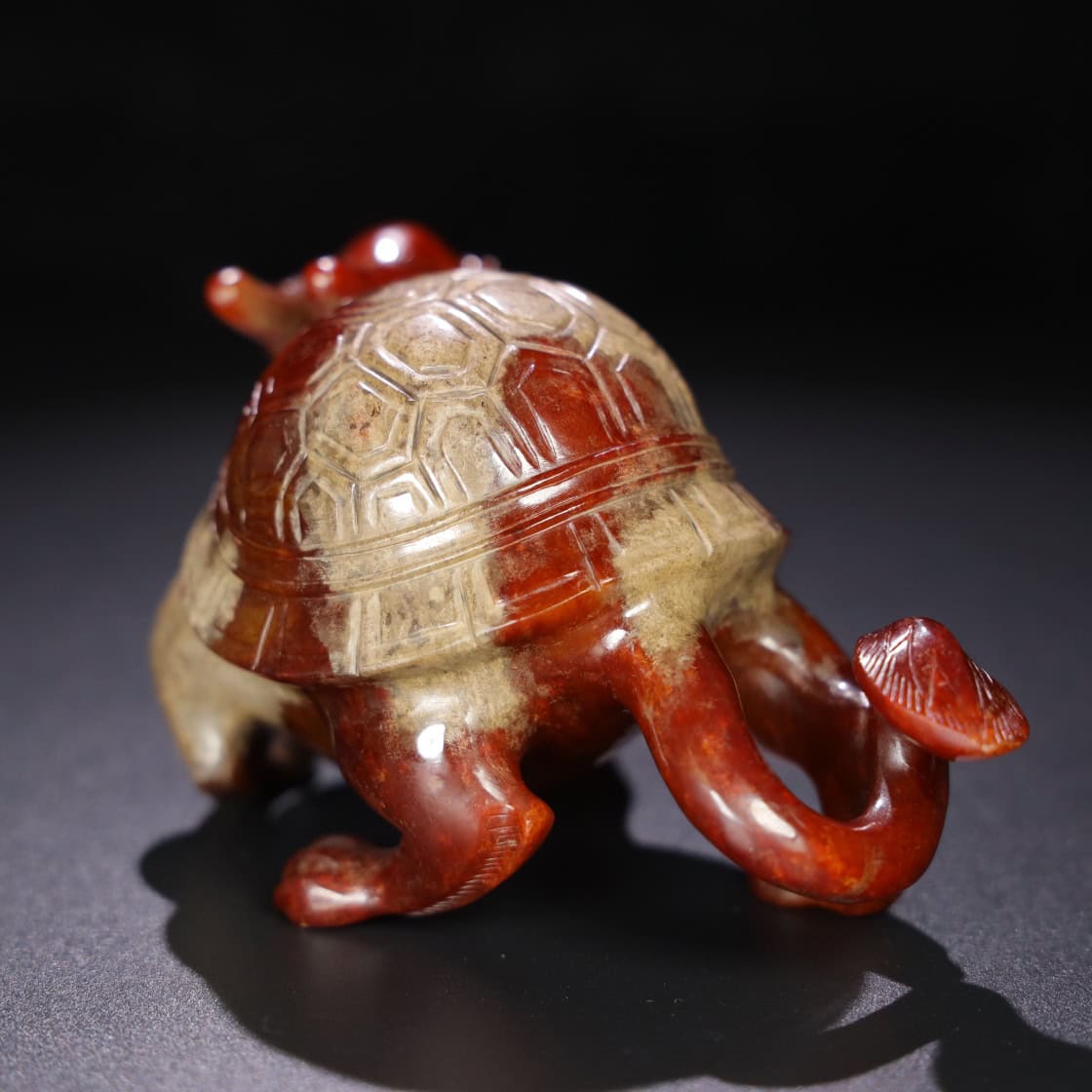 Chinese Natural Jade Carved animal ornaments