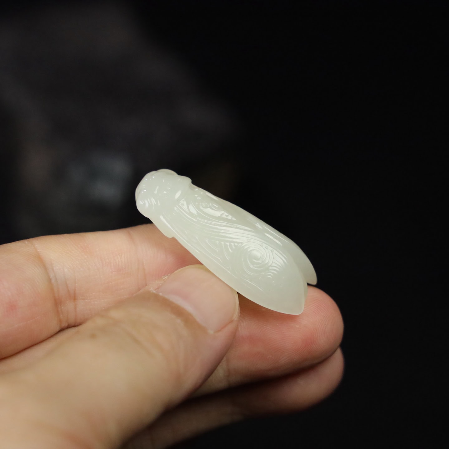 Chinese Natural Jade Carved ornaments