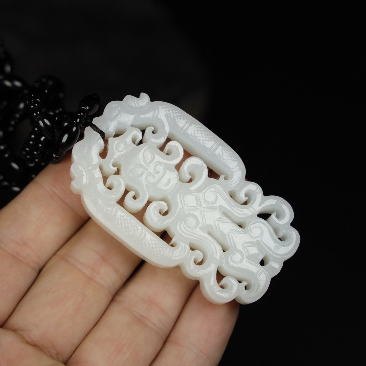 Chinese Natural Jade Carved ornaments