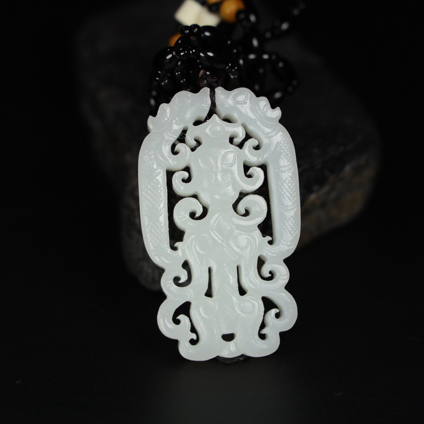 Chinese Natural Jade Carved ornaments