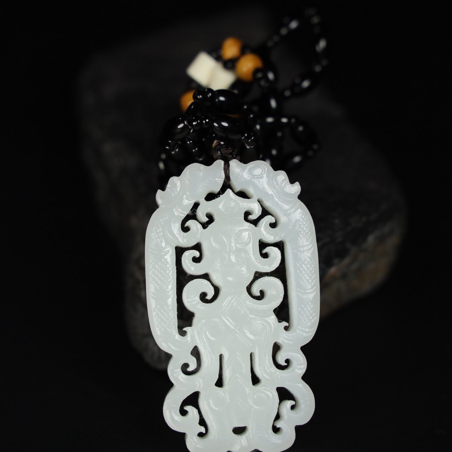 Chinese Natural Jade Carved ornaments