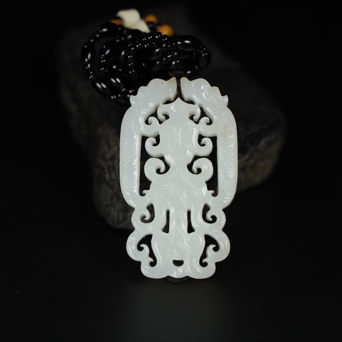 Chinese Natural Jade Carved ornaments