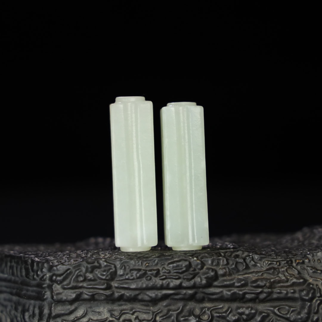 Chinese Natural Jade Carved ornaments