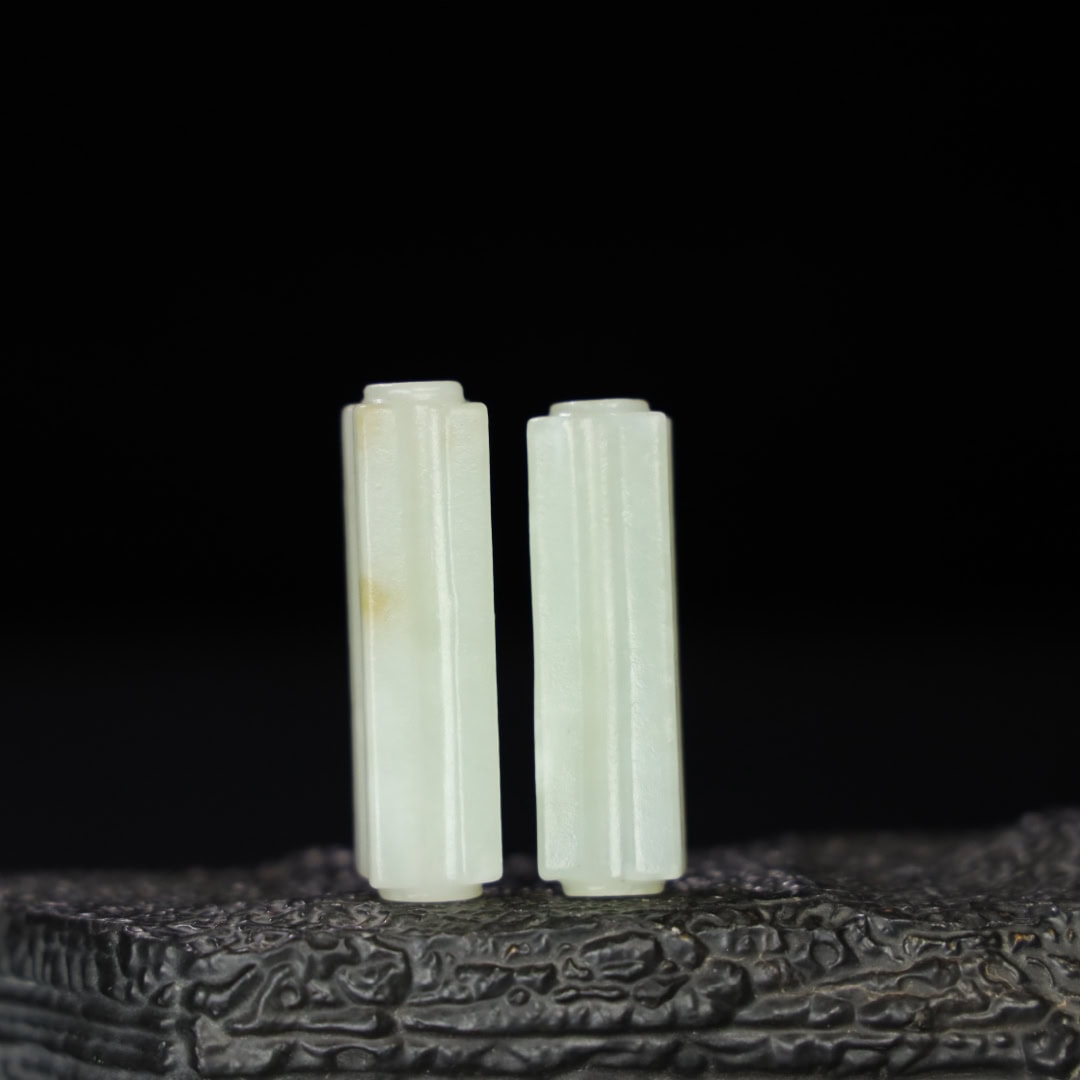 Chinese Natural Jade Carved ornaments