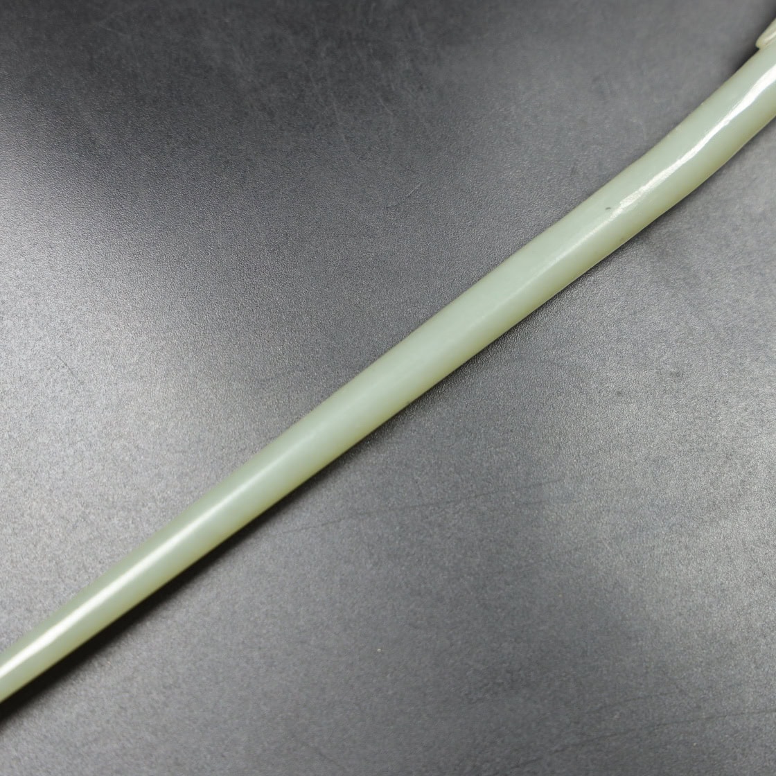 Chinese Natural Jade Carved hairpin