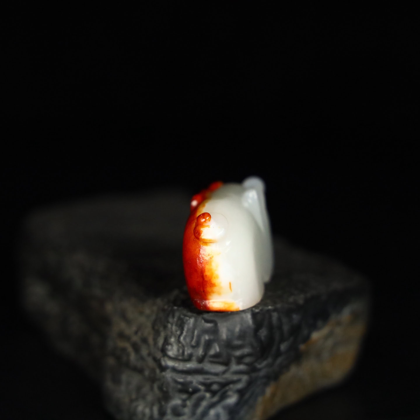 Chinese Natural Jade Carved pig