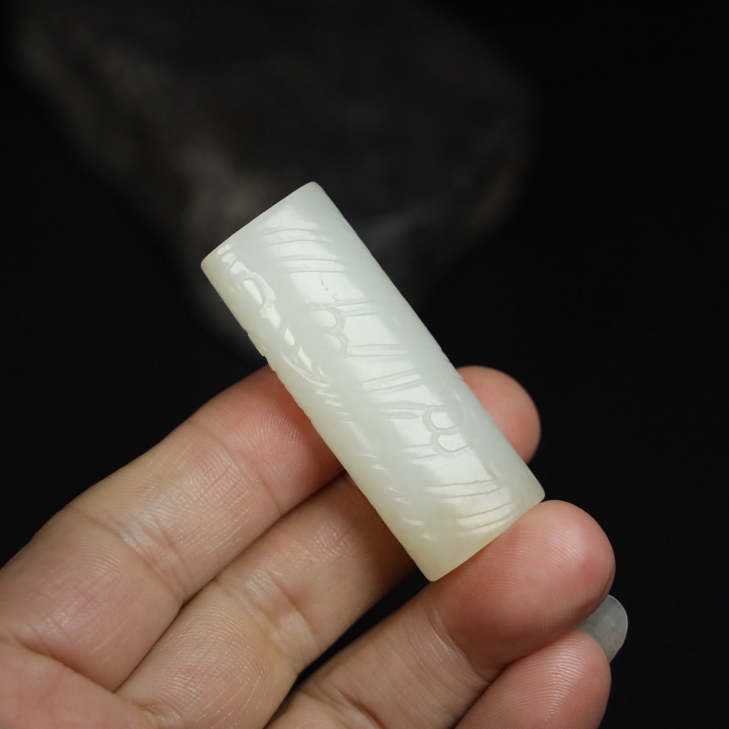 Chinese Natural Jade Carved Ornaments