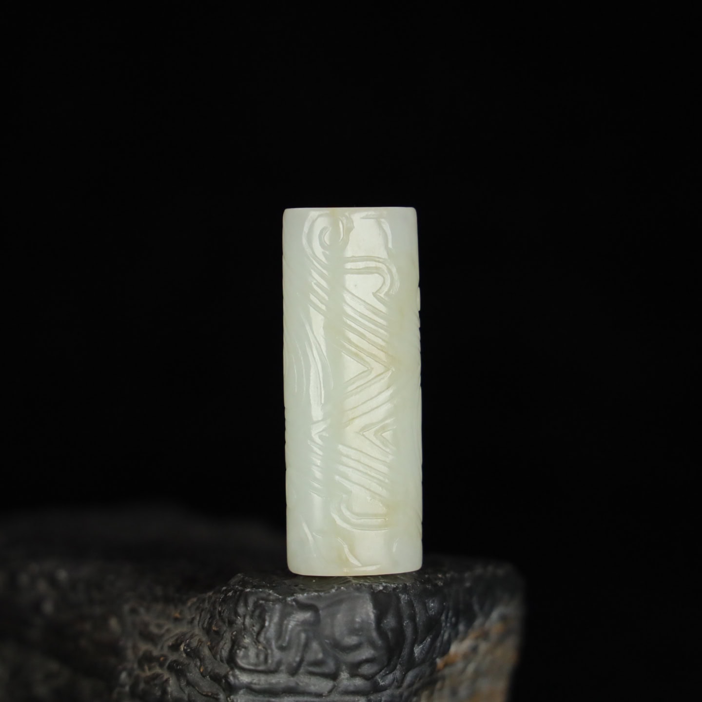 Chinese Natural Jade Carved Ornaments