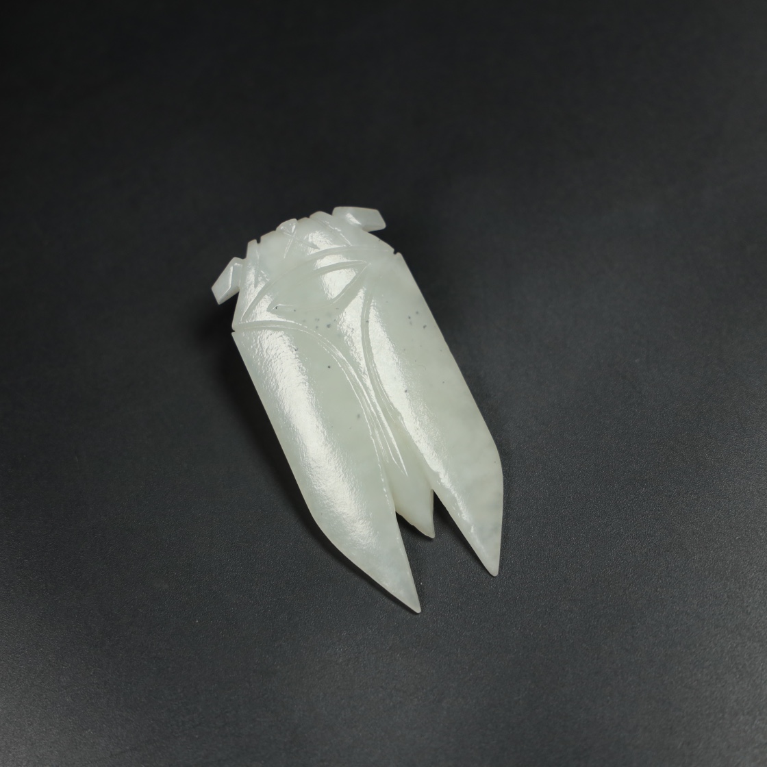 Chinese Natural Jade Carved Ornament
