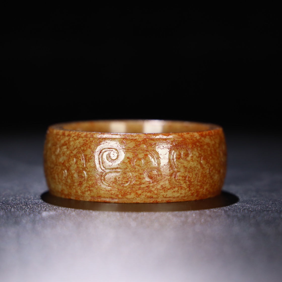 Chinese Natural Jade Carved bracelet