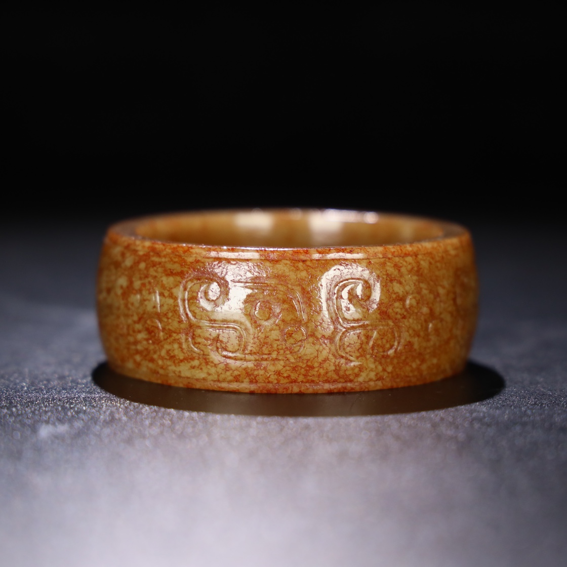 Chinese Natural Jade Carved bracelet