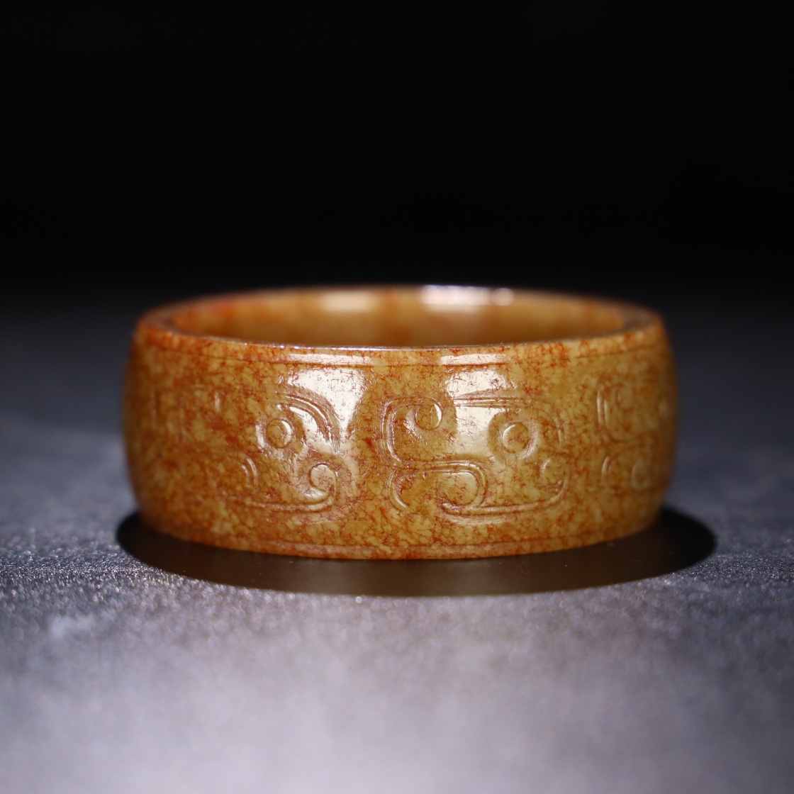 Chinese Natural Jade Carved bracelet