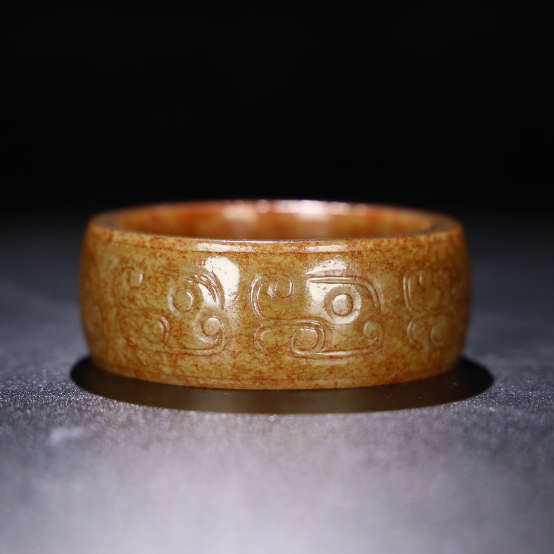 Chinese Natural Jade Carved bracelet