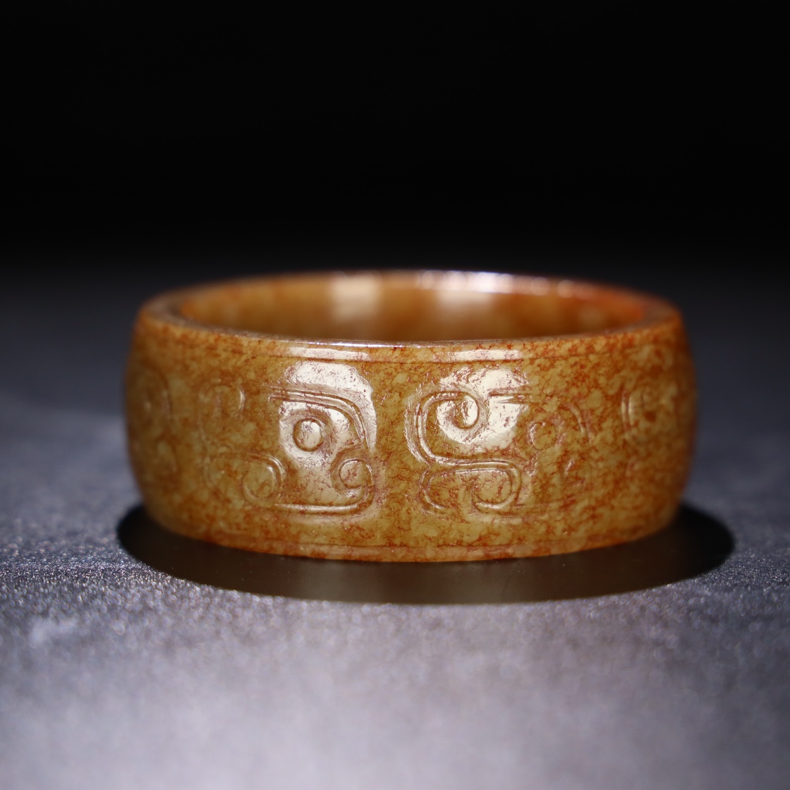 Chinese Natural Jade Carved bracelet