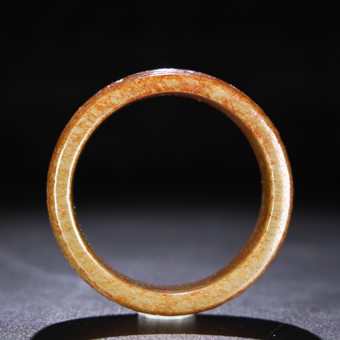 Chinese Natural Jade Carved bracelet