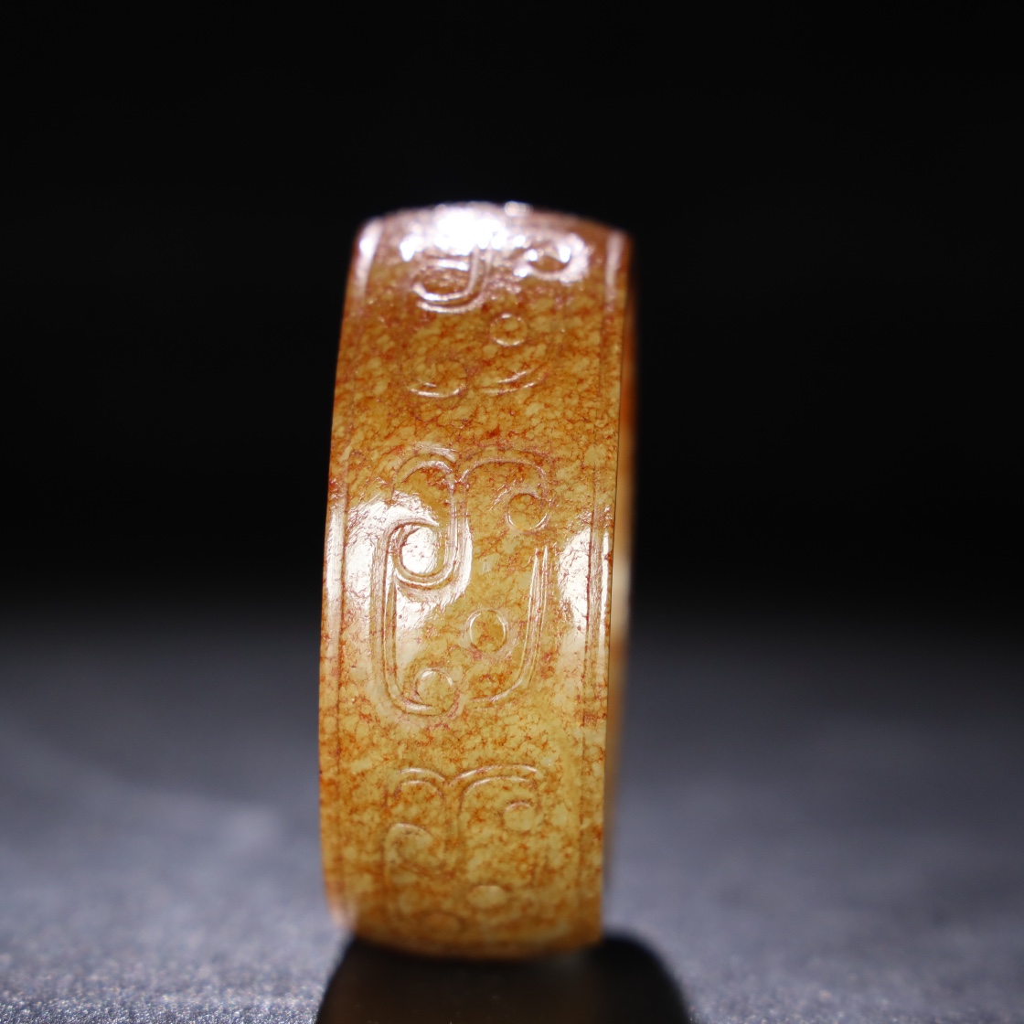 Chinese Natural Jade Carved bracelet