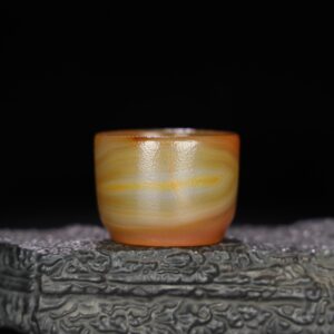 Chinese Natural Jade Carved Cup