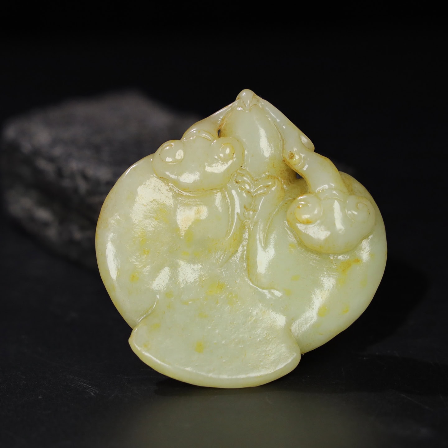 Chinese Natural Jade Carved bird