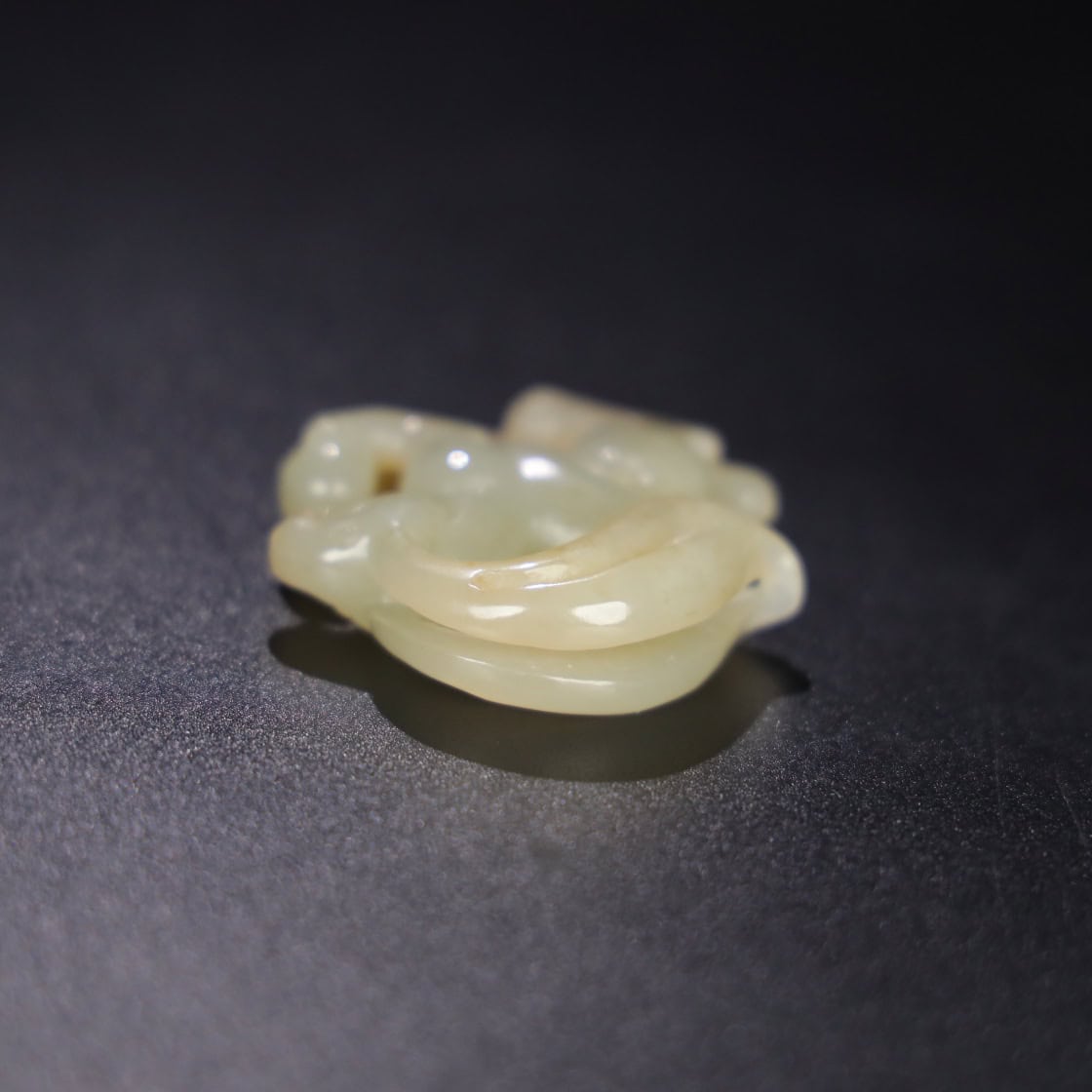 Chinese Natural Jade Carved Rabbit
