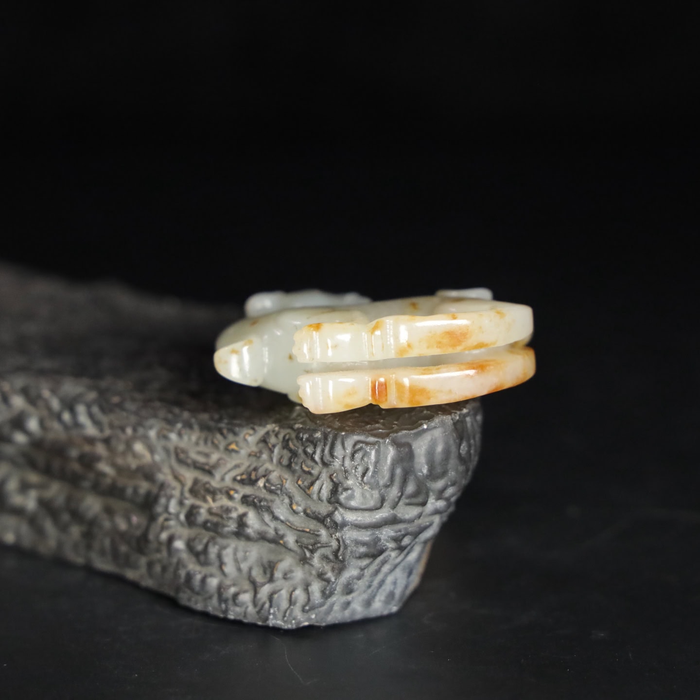 Chinese Natural Jade Carved beasts