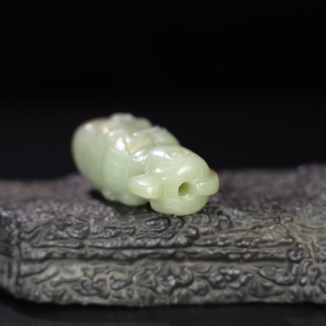 Chinese Natural Jade Carved Ornaments