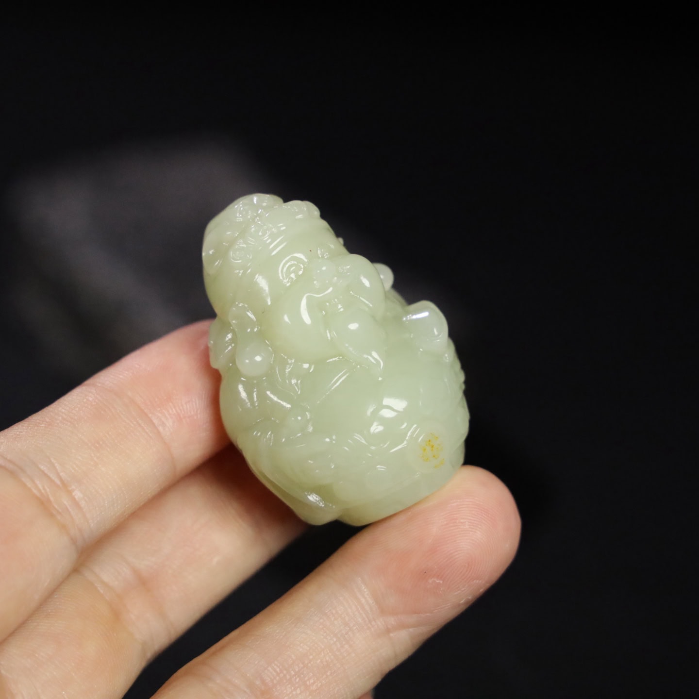 Chinese Natural Jade Carved Ornaments