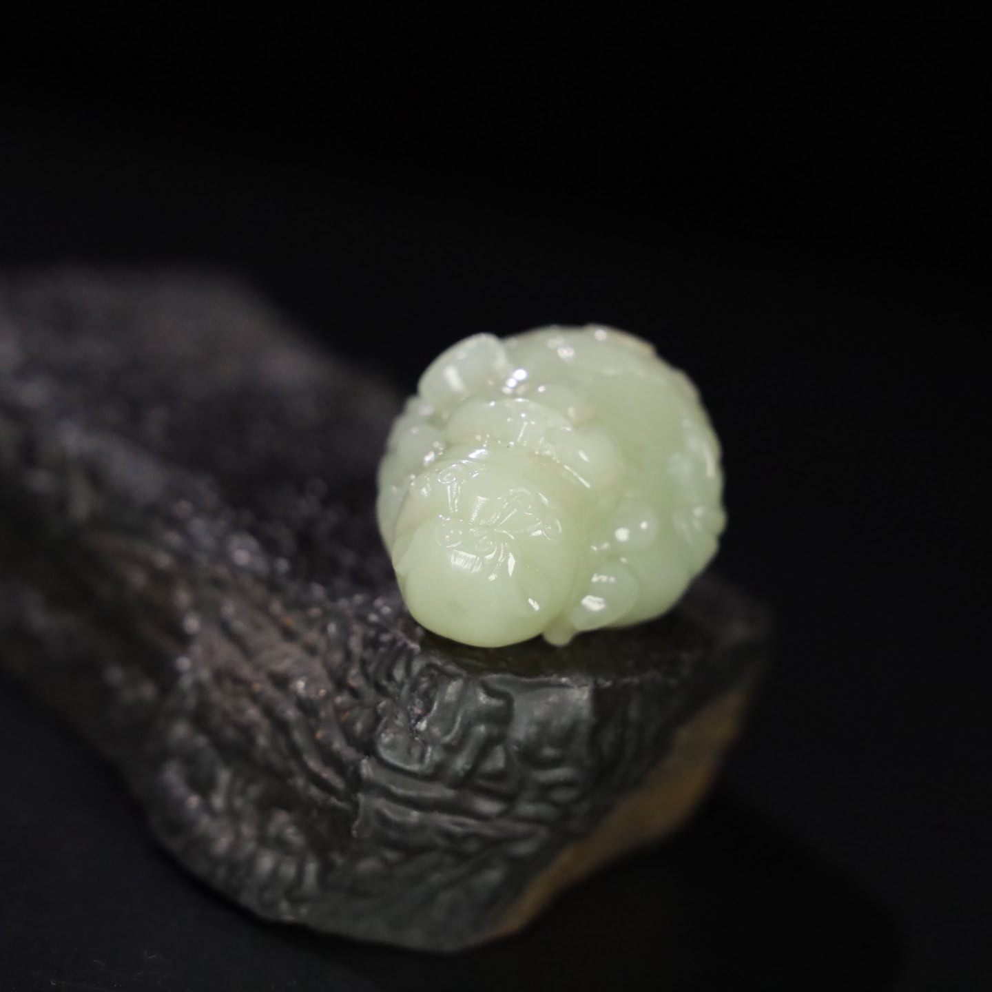 Chinese Natural Jade Carved Ornaments