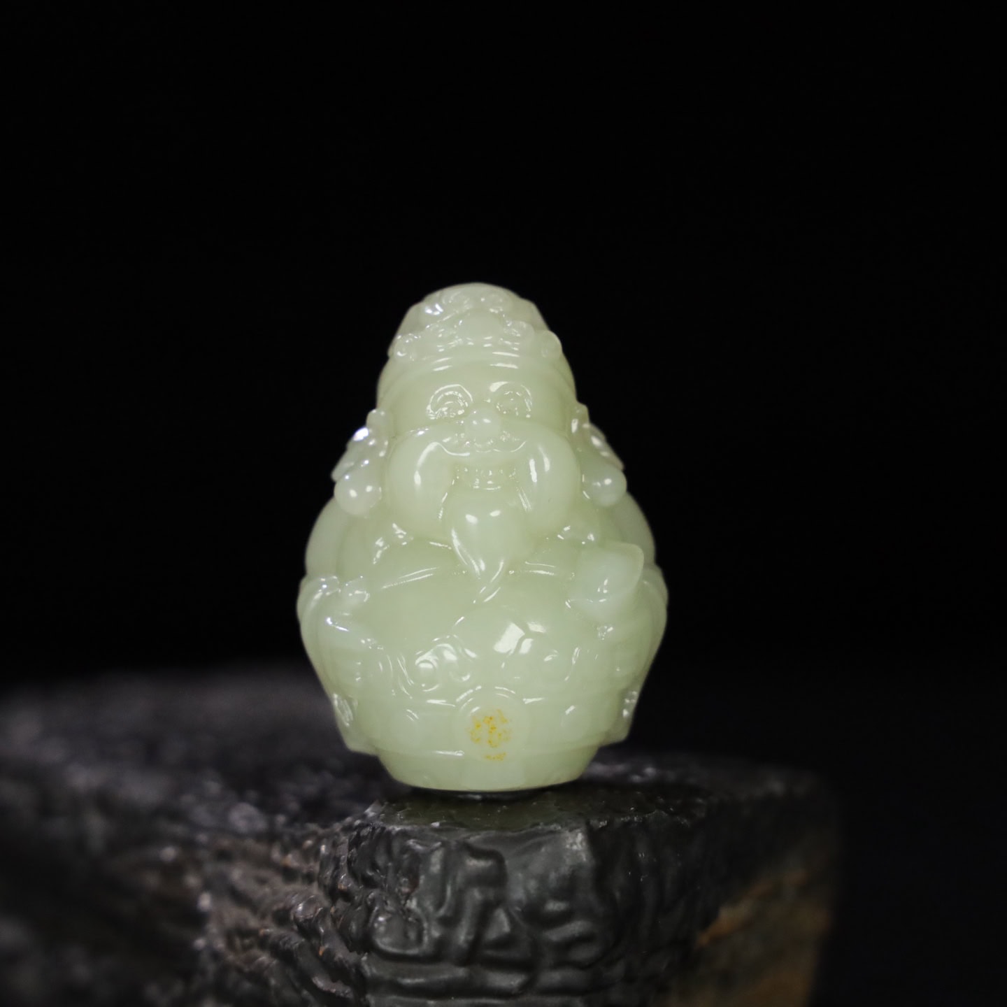 Chinese Natural Jade Carved Ornaments