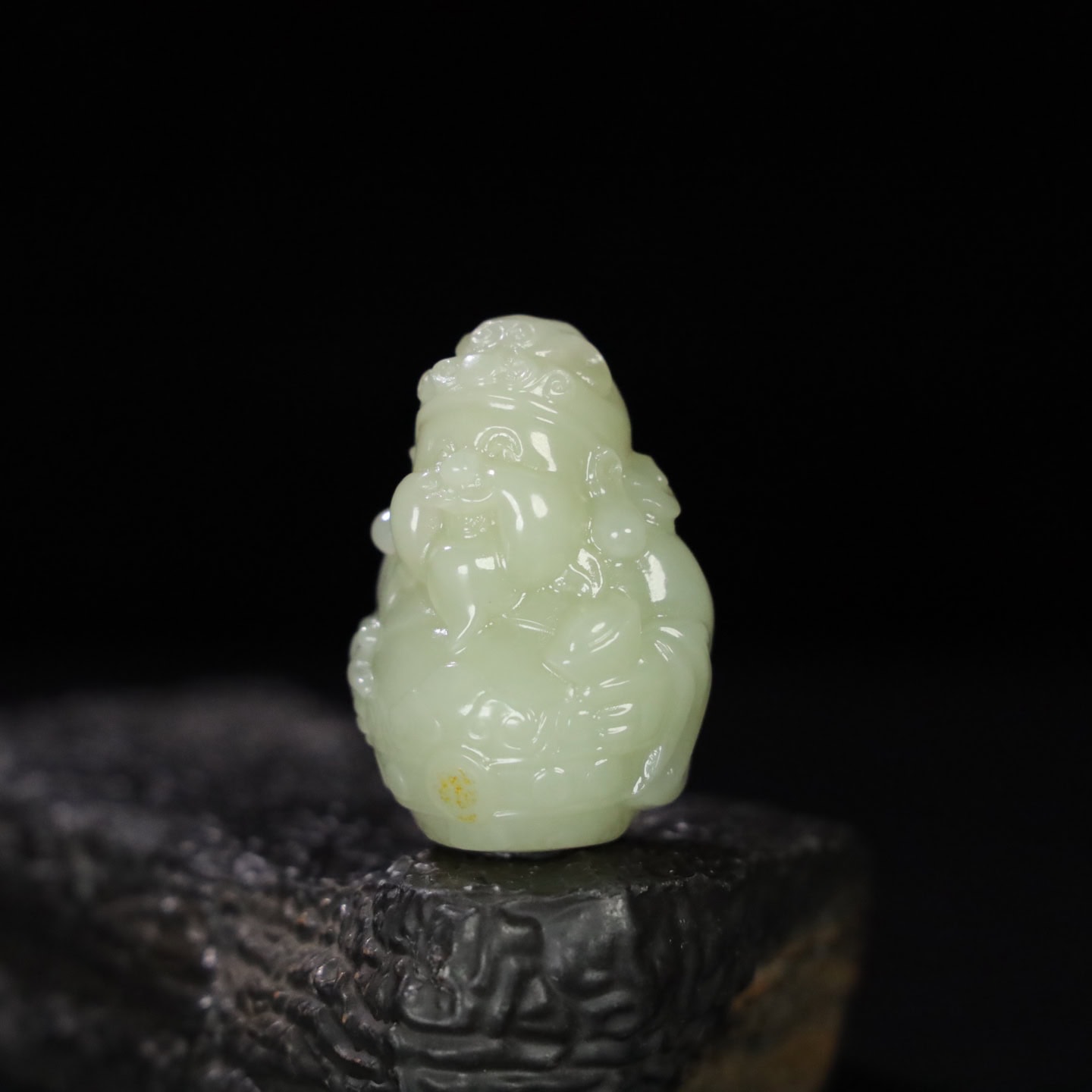 Chinese Natural Jade Carved Ornaments
