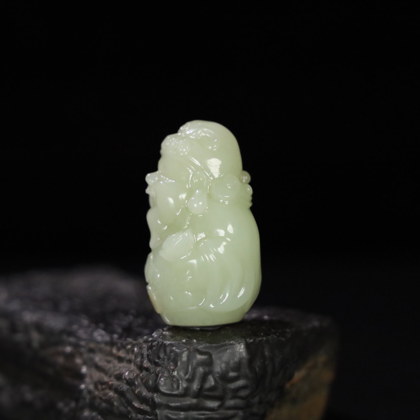 Chinese Natural Jade Carved Ornaments