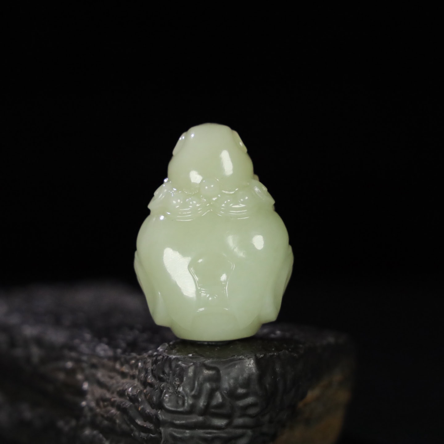 Chinese Natural Jade Carved Ornaments