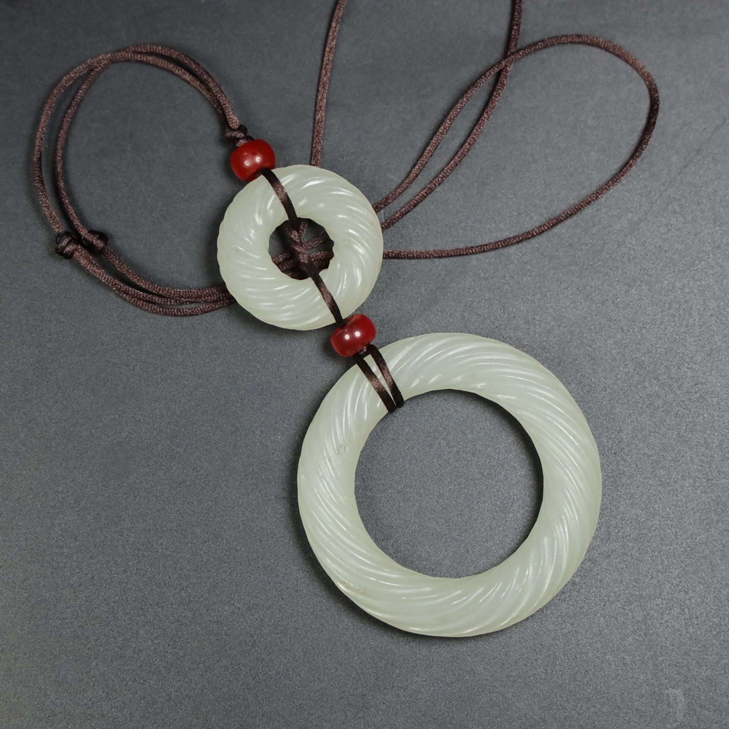 Chinese Natural Jade Carved pendants