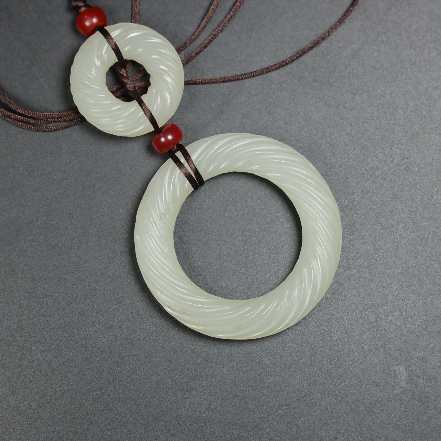Chinese Natural Jade Carved pendants
