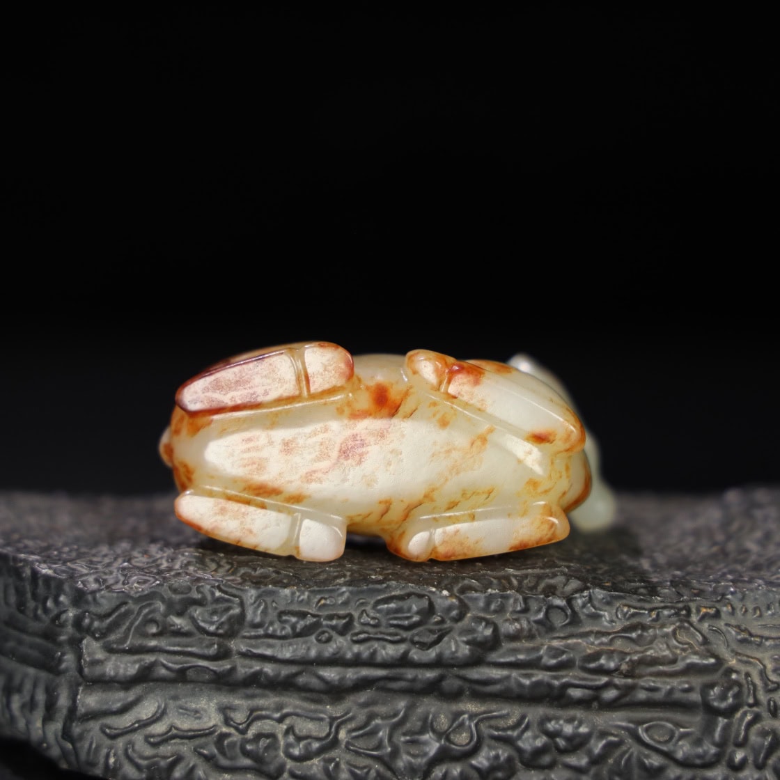 Chinese Natural Jade Carved sheep